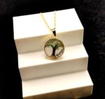 Pingente Moldura redonda (corrente não inclusa)